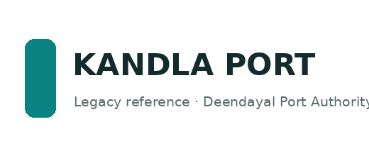 Kandla Port Trust logo